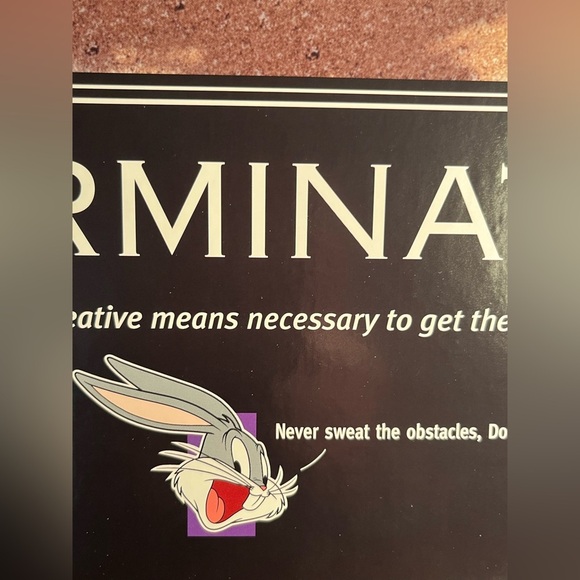 Looney Tunes Determination Poster 1998 ⚾️🥎⚾️🥎⚾️🥎⚾️🥎⚾️🥎⚾️🥎⚾️🥎⚾️🥎⚾️🥎⚾️🥎 - Picture 4 of 9